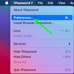 1password for mac chrome extension